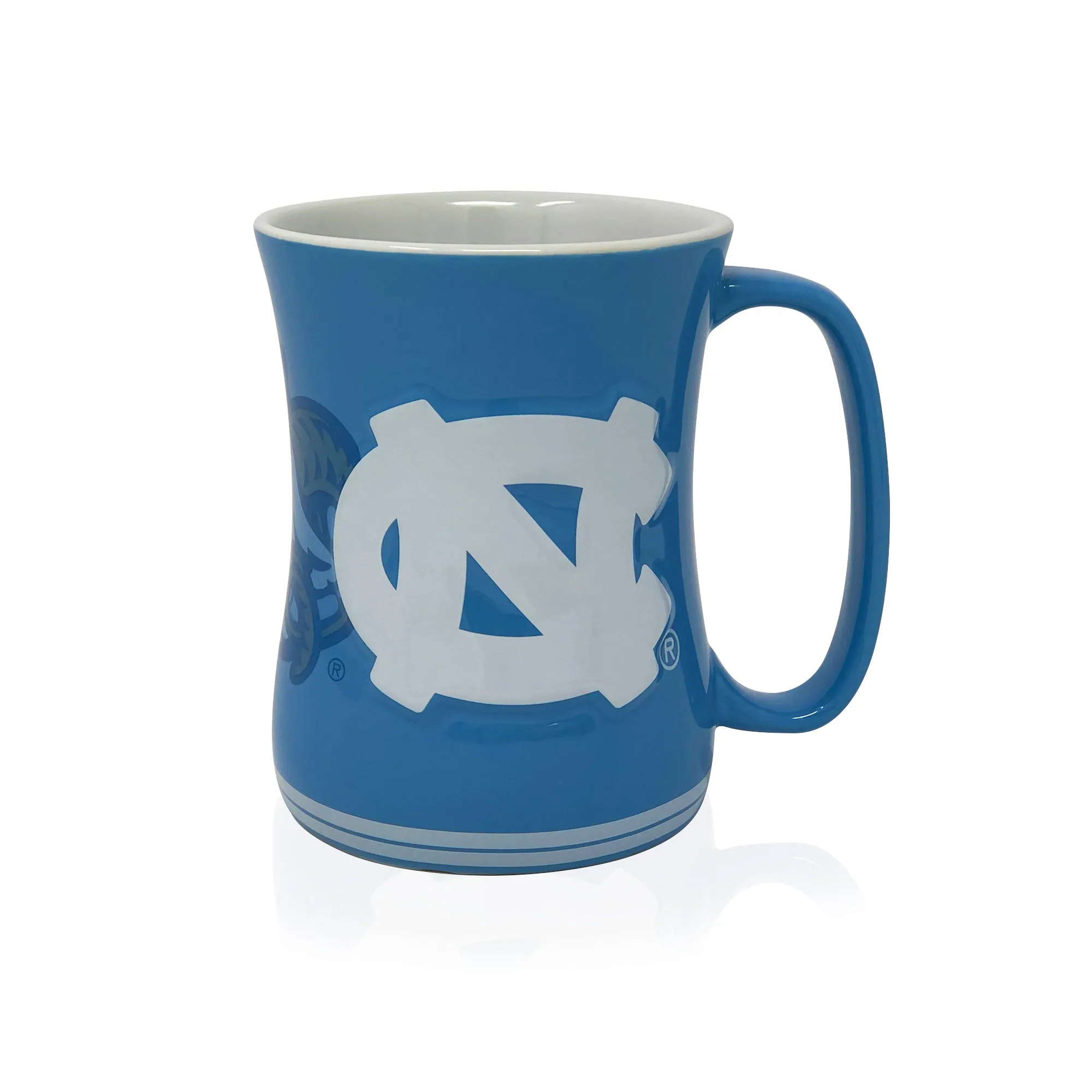 16oz North Carolina Tar Heels Sculpted Barista Mug