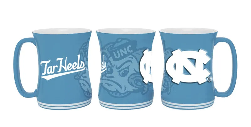 16oz North Carolina Tar Heels Sculpted Barista Mug