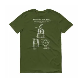 1870 Whiskey Still Patent T-Shirt - Patent t-shirt, Old Patent T-Shirt, Whisky T-Shirt, Old Still T-Shirt, Whiskey Making, Moonshine T-Shirt