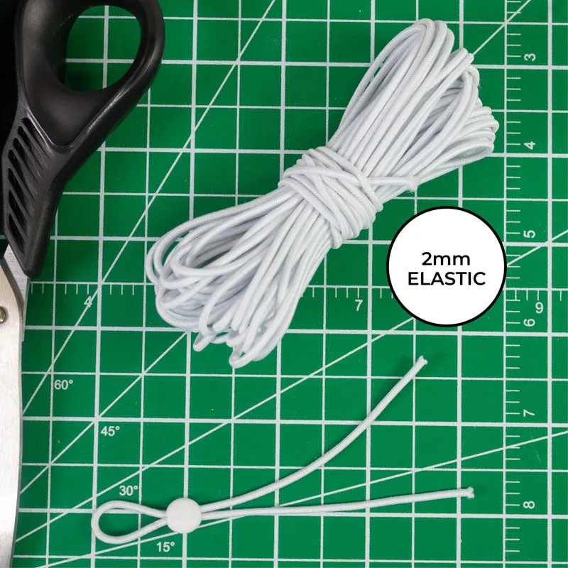 2mm Elastic Cord | 20 to 100 Meters