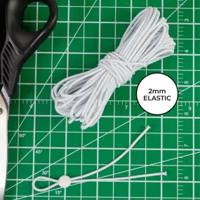 2mm Elastic Cord | 20 to 100 Meters