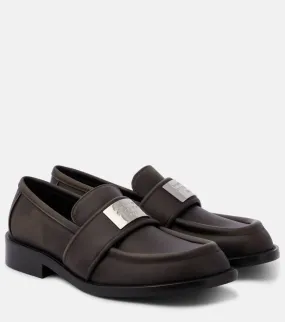 Acne Studios Logo loafers