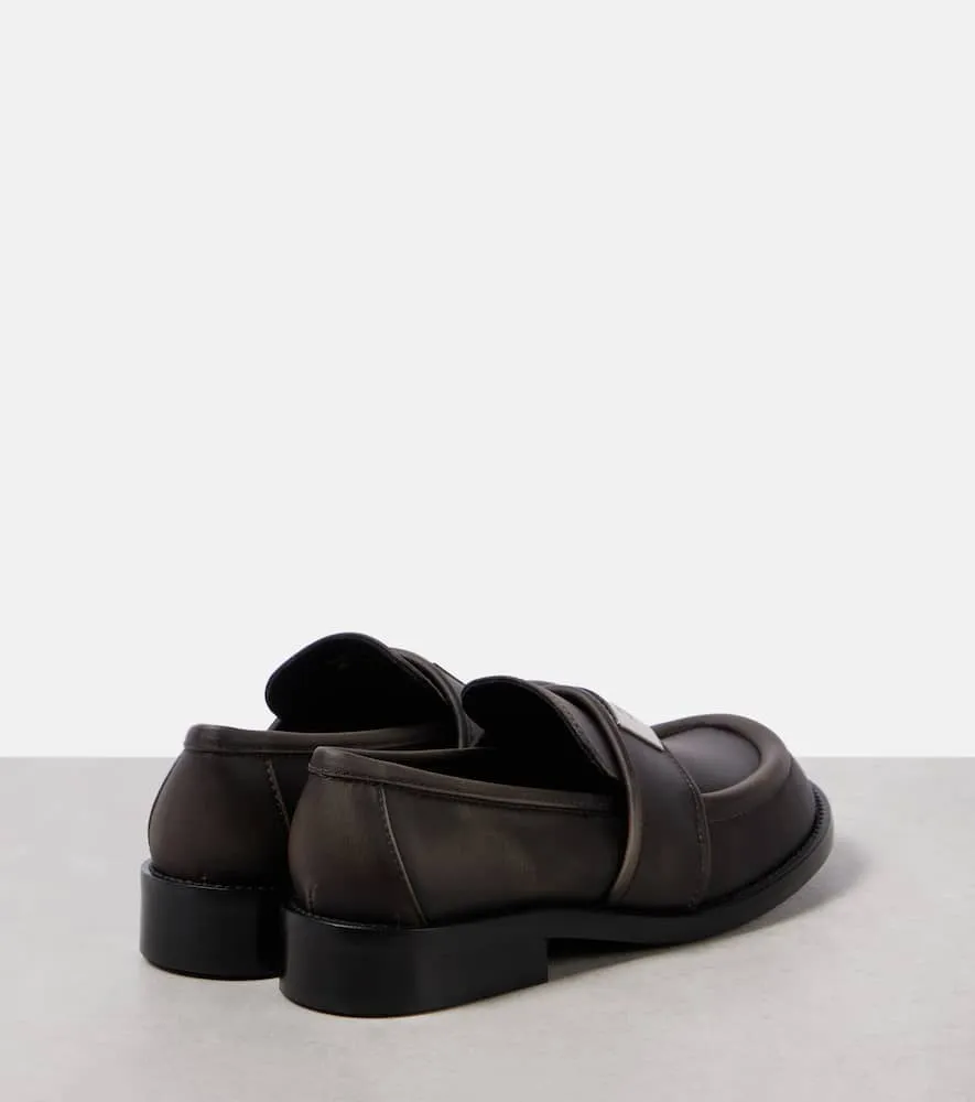 Acne Studios Logo loafers