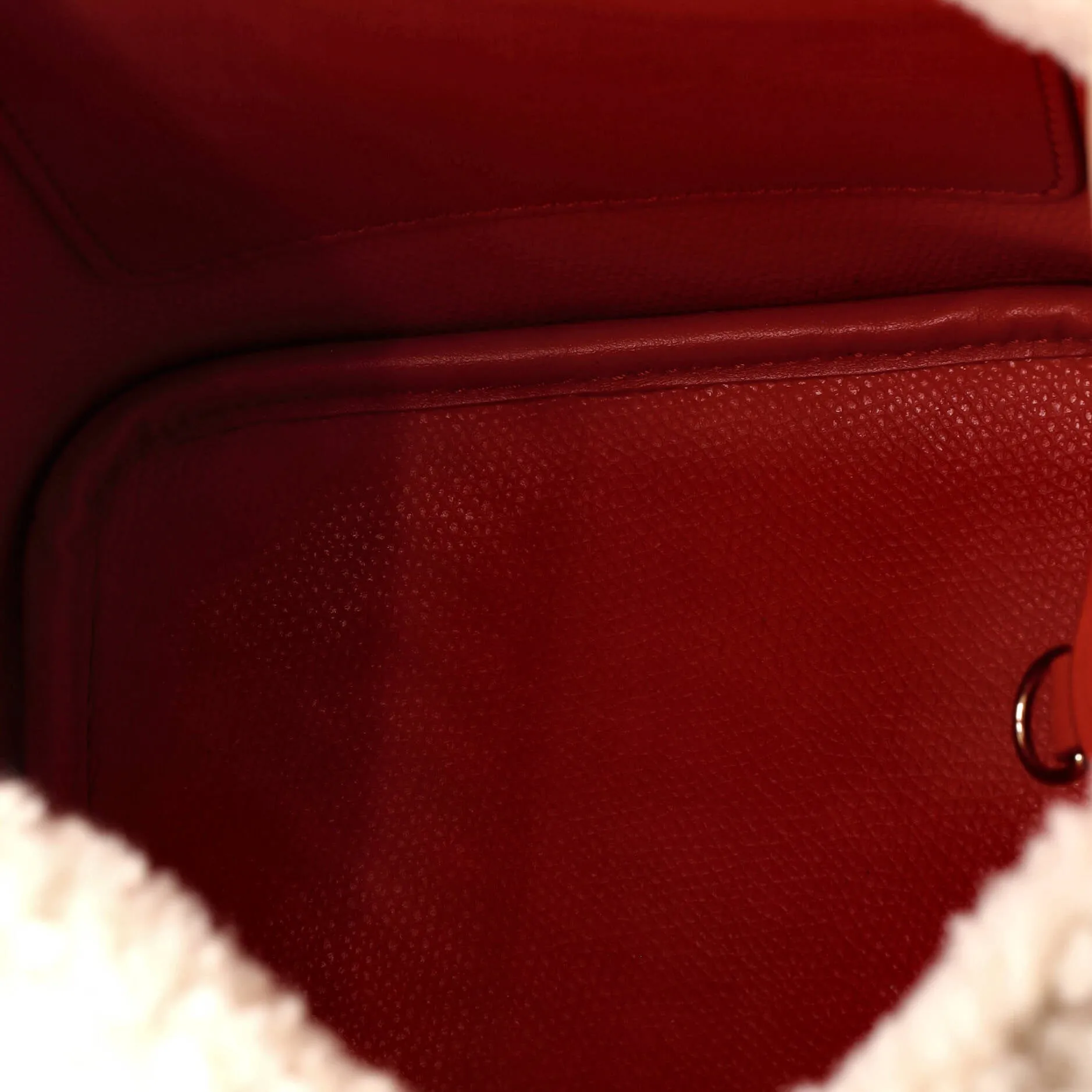 Carasky Bucket Bag Suede with Shearling Mini