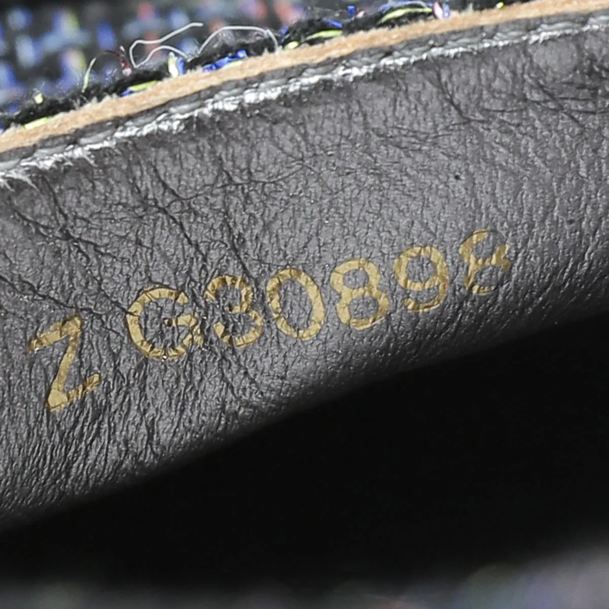 Chanel Bronze Multicolor CC Tweed Espadrille 39