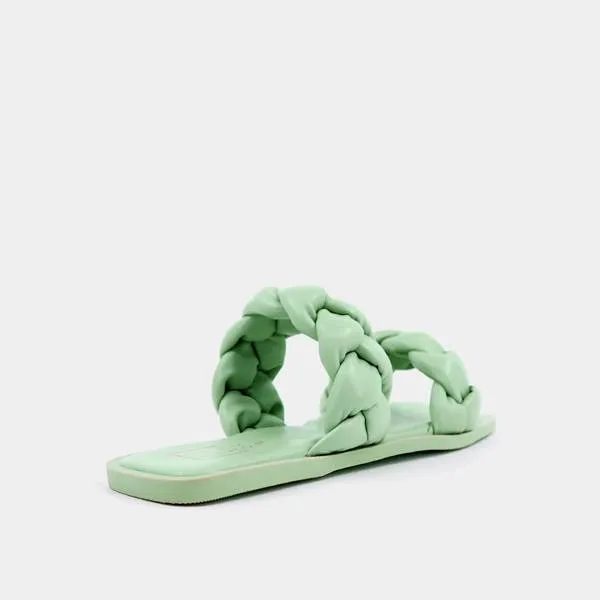 Daria Braided Sandal | Green