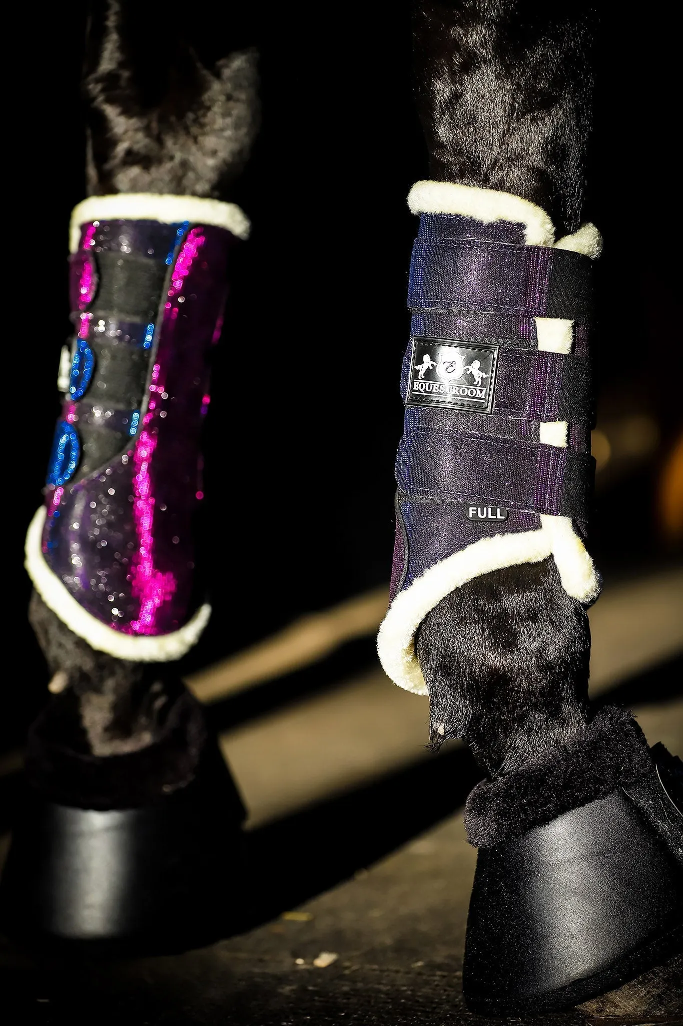 Equestroom Ultraviolet Brushing Boots