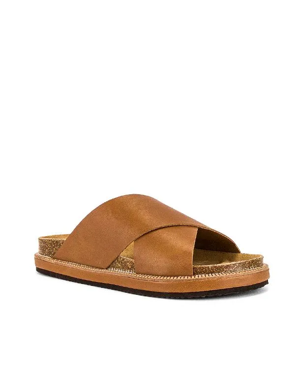 Free People Womens Sidelines Footbed Sandal