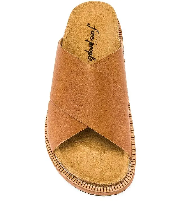 Free People Womens Sidelines Footbed Sandal