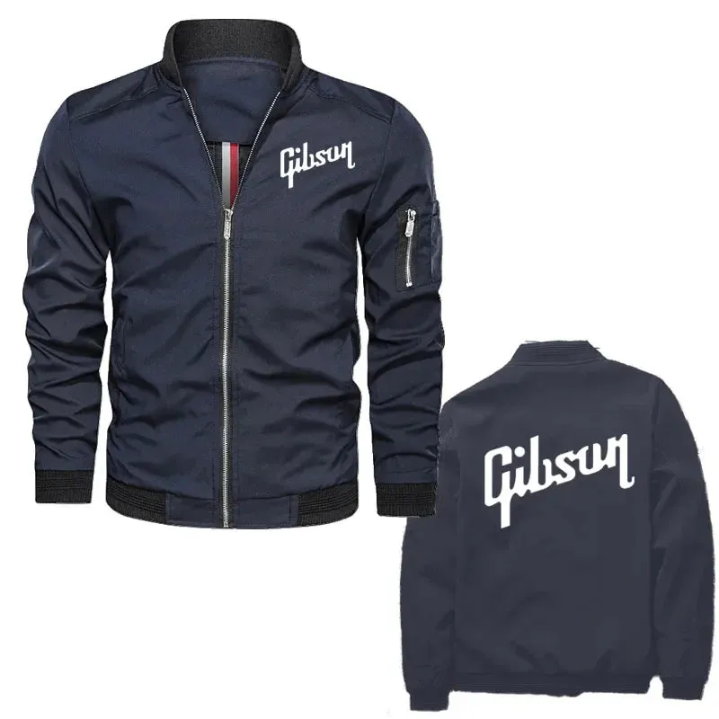 Gibson Men's Tactical Bomber Jacket – Waterproof Streetwear Windbreaker for the Bold & Reckless