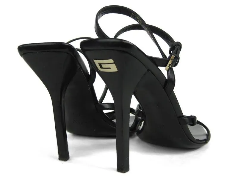 Gucci Super Strappy Leather Heels