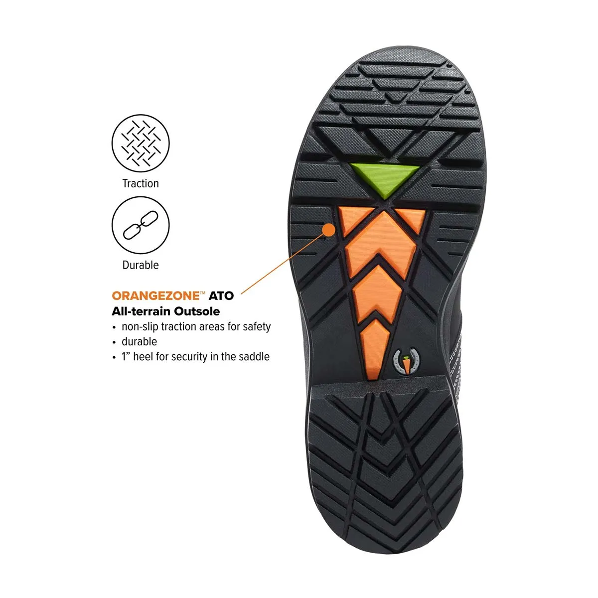 Kerrits Trail Blazer Waterproof Lace Up Ladies Barn Boot