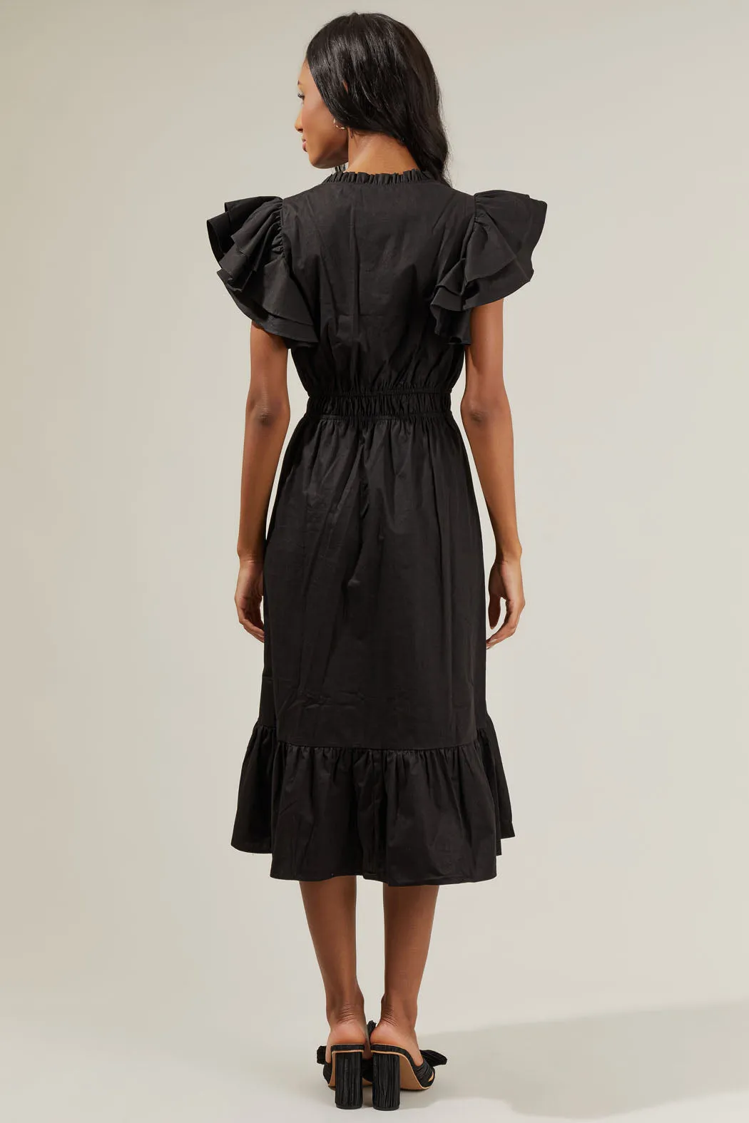 Kinny Poplin Maxi Dress