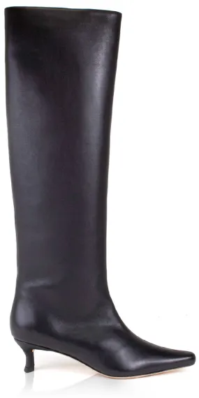 Kitten Stevie 42 Black Leather Boots