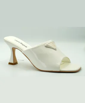 LAURA BIAGOTTI HEELED MULES