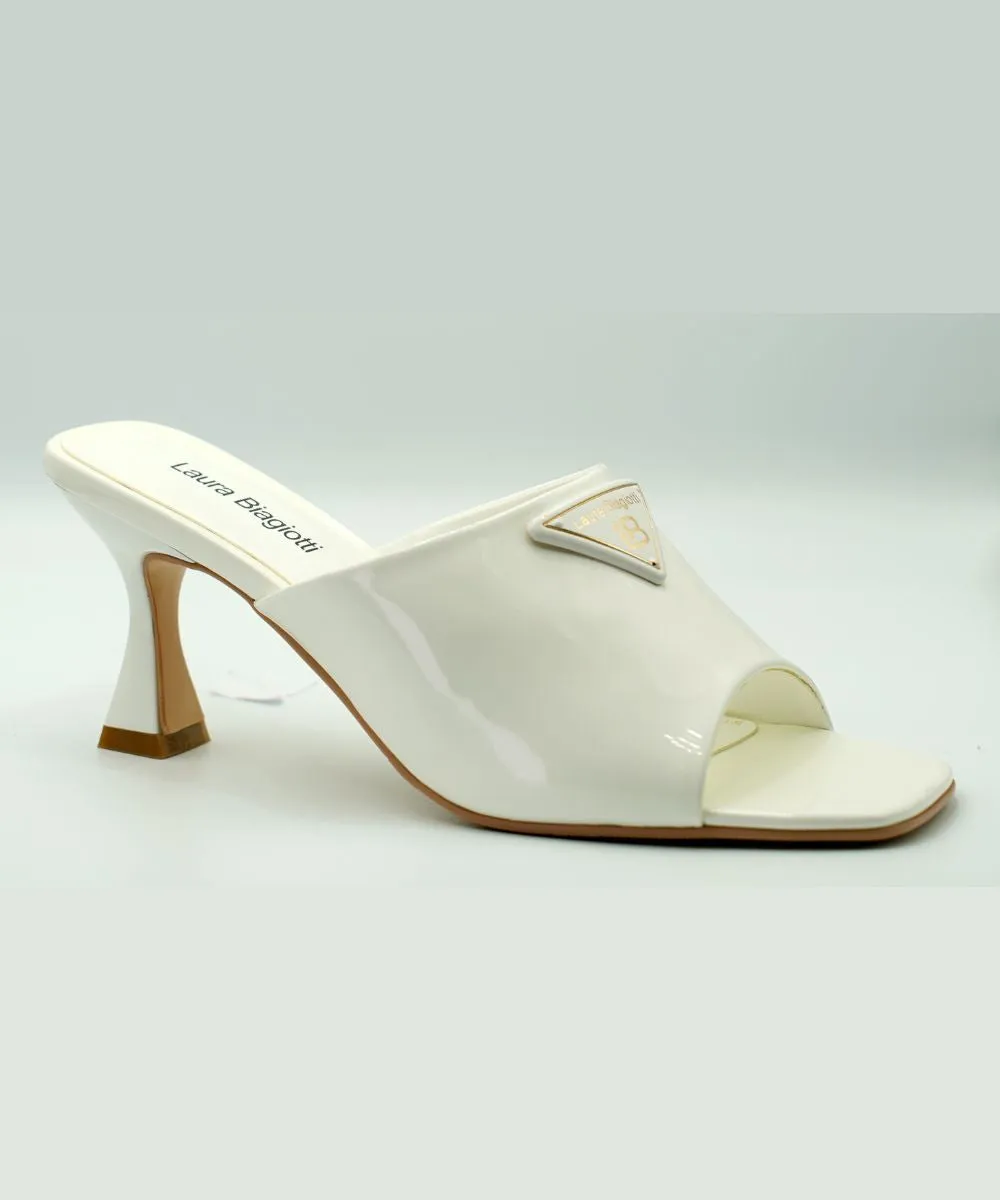 LAURA BIAGOTTI HEELED MULES