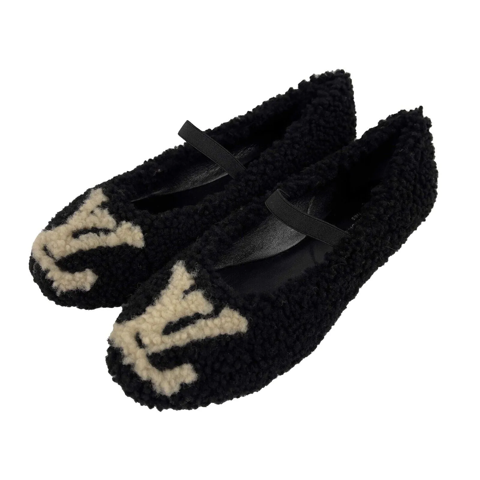 Louis Vuitton - New w/ Tags - Popi Flat Ballerina - Black - 37 - Shoes