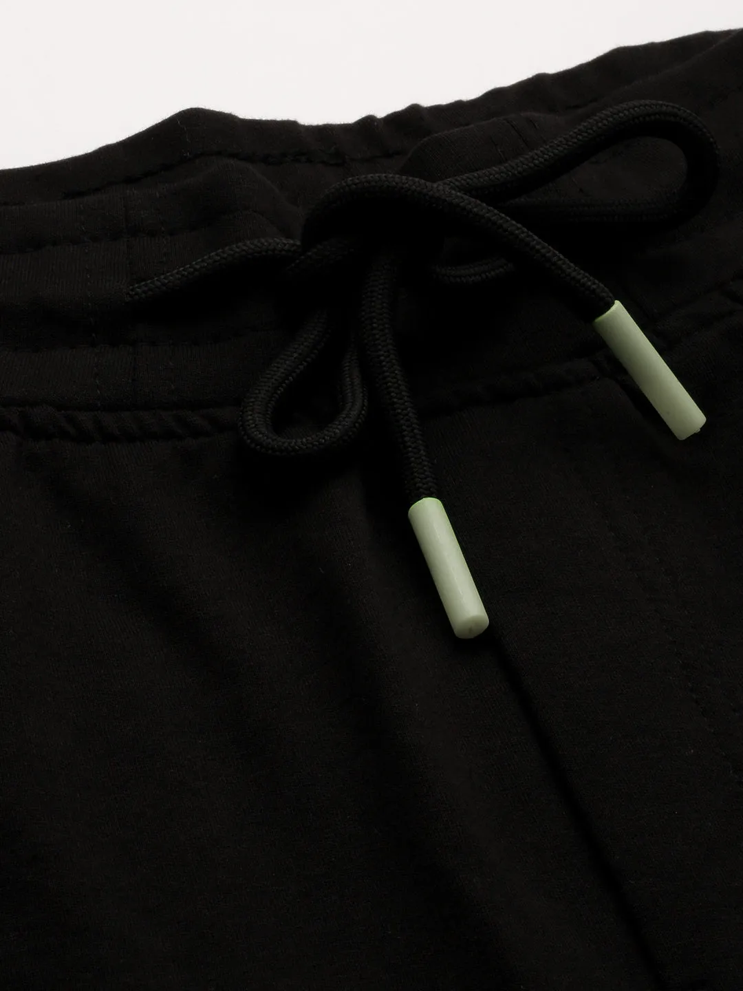 Men Black Solid  Track Pant