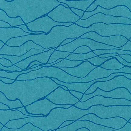 Quarry Trail - Teal $13.99/yd