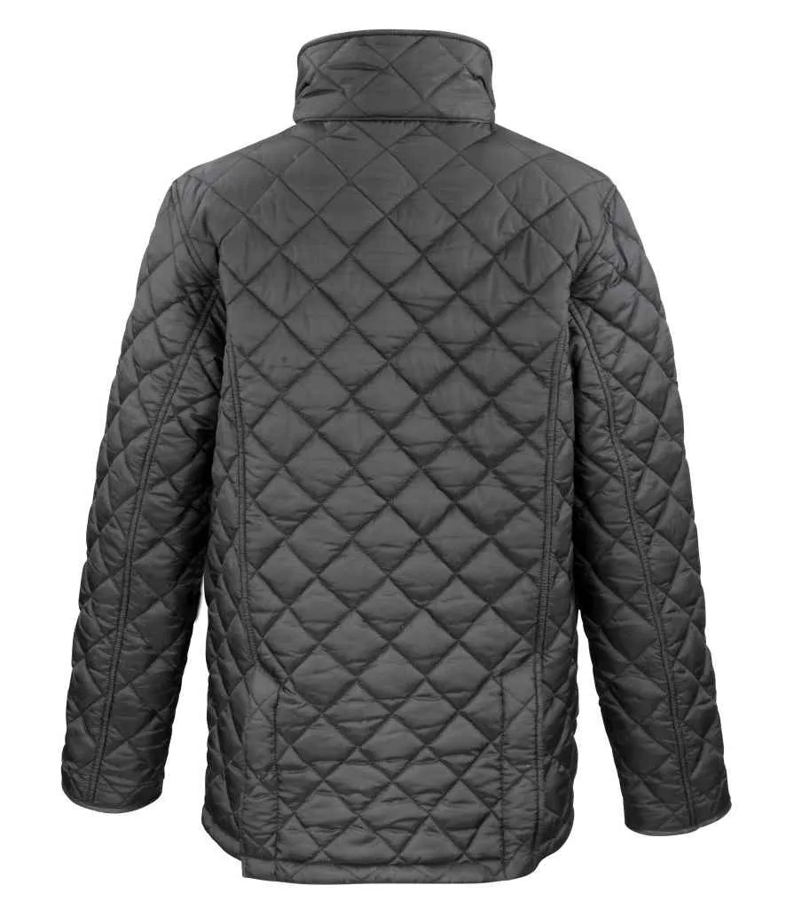 Result Urban Cheltenham Gold Jacket | Black