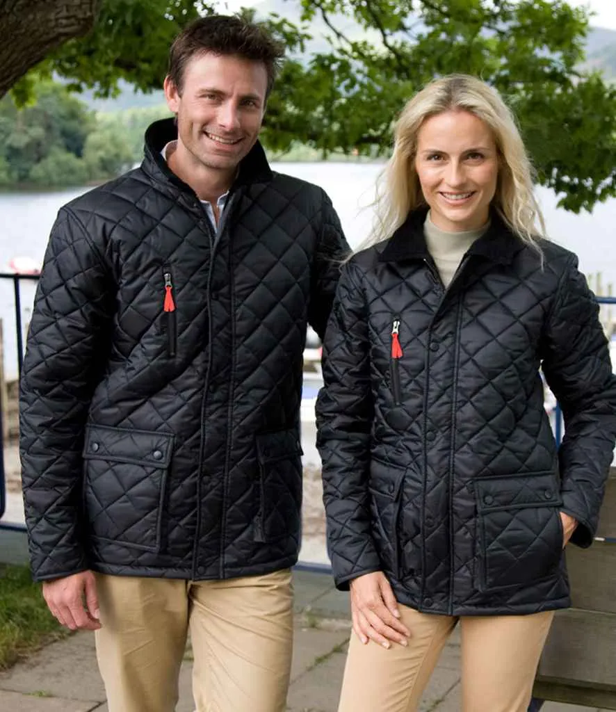 Result Urban Cheltenham Gold Jacket | Black