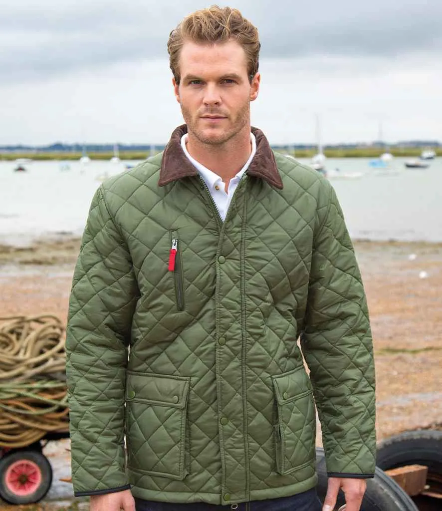 Result Urban Cheltenham Gold Jacket | Olive Green