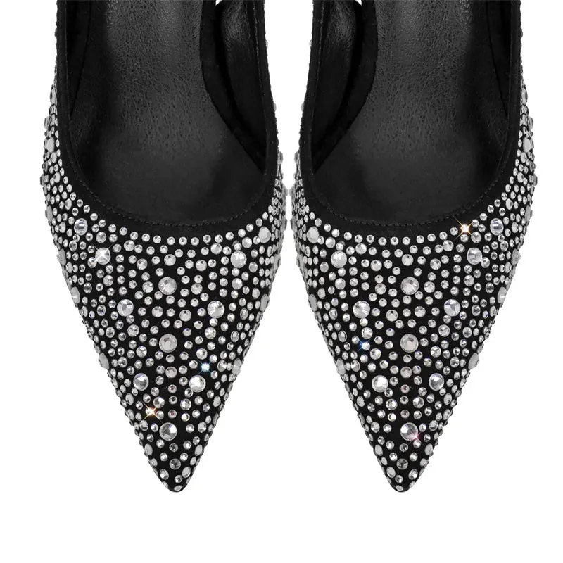 Sculpted Grace Stiletto Sandals