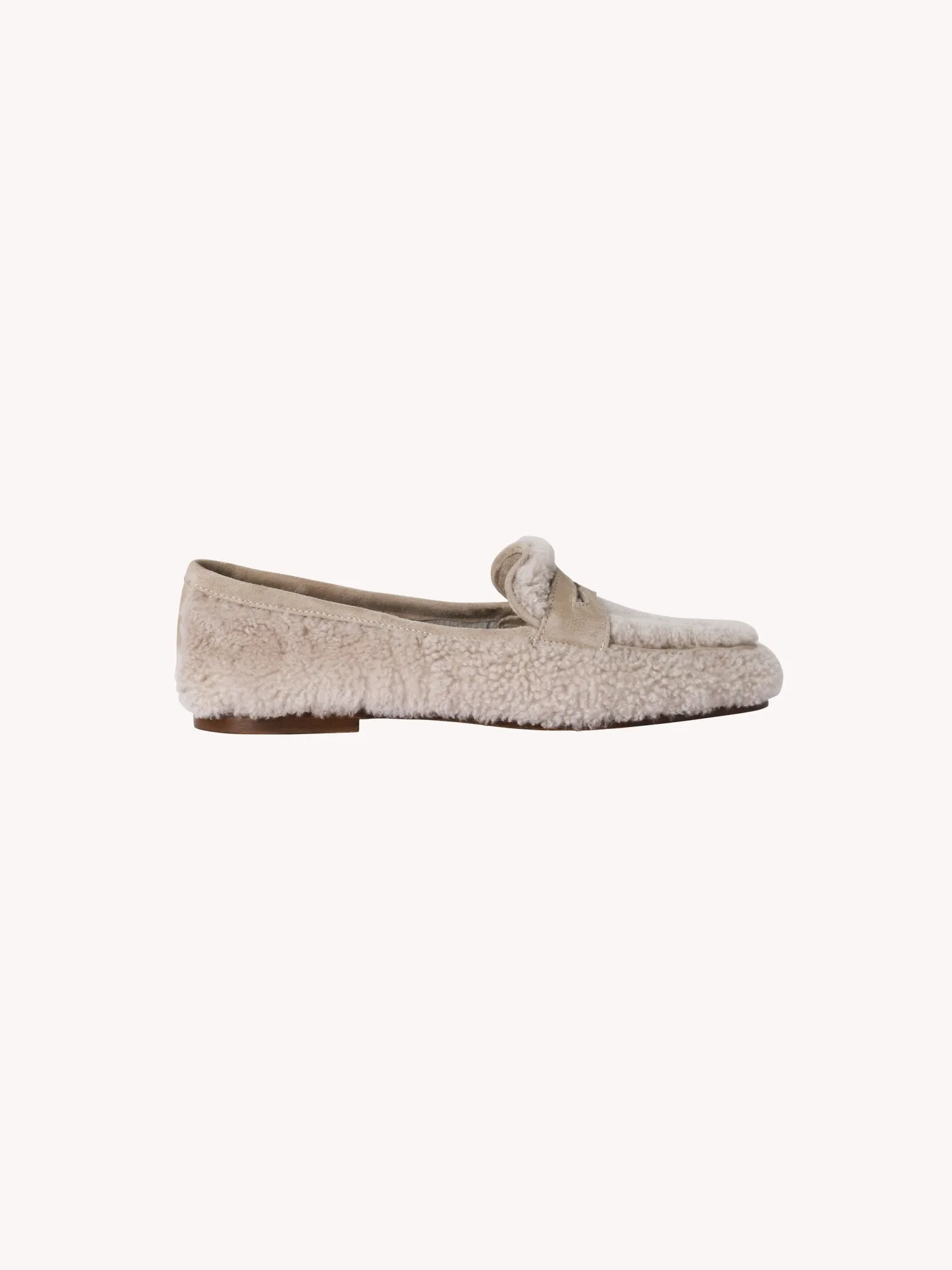 SHEARLING ESSENZIALE LOAFERS