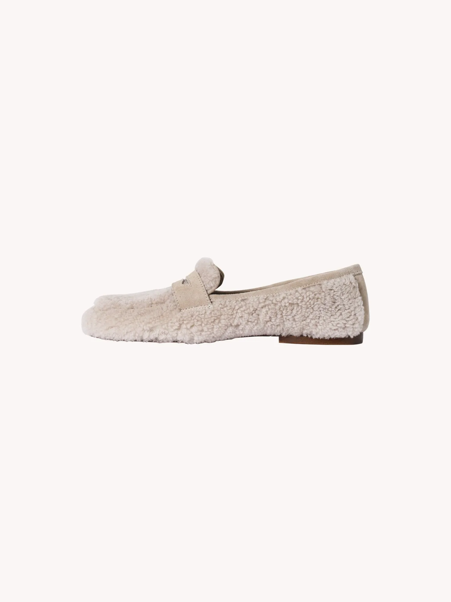 SHEARLING ESSENZIALE LOAFERS