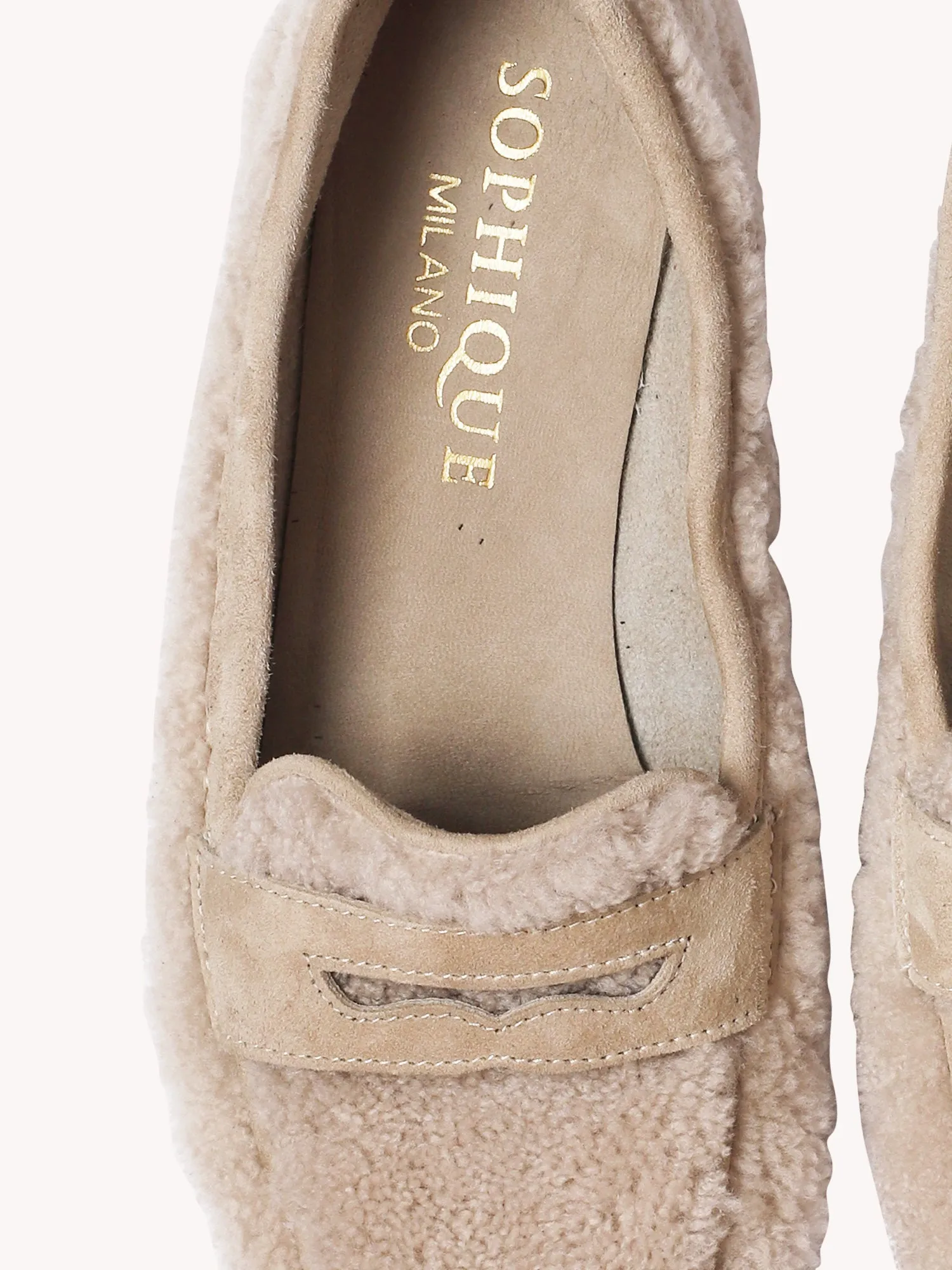 SHEARLING ESSENZIALE LOAFERS