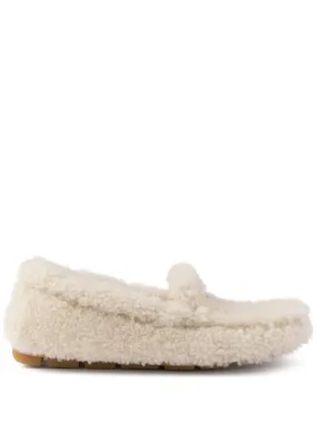shearling loafers