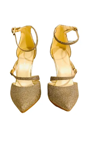 Silver Sequin Shoes