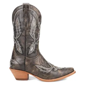 Starbright Embroidered Snip Toe Pull On Cowboy Boots
