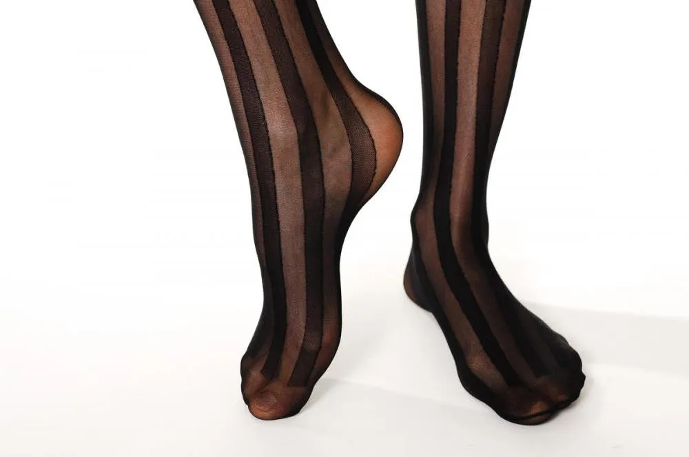 Stripy With Silicone Lace