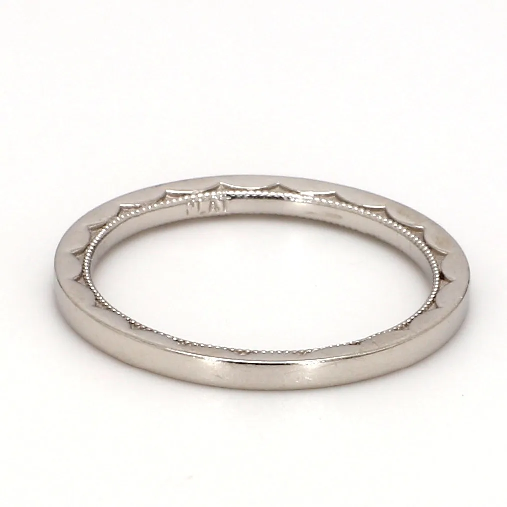 TACORI Sculpted Crescent Side Detail Plain Band
