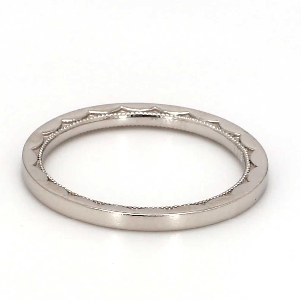 TACORI Sculpted Crescent Side Detail Plain Band